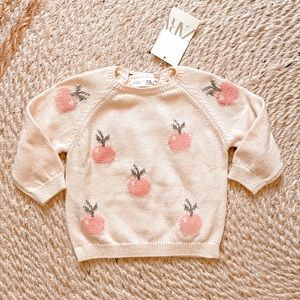 ZARA Apple Sweater